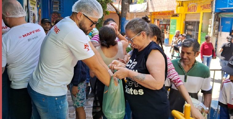 Voluntários em Ação — programa do ecossistema G10 Favelas em ação