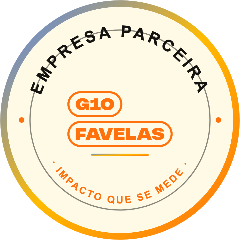Selo Empresa Parceira do G10 Favelas